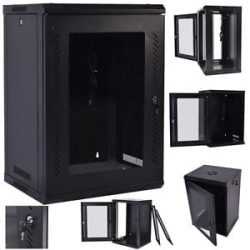 18U Server rack/ Network cabinet 600 x 600 Glass Front Door