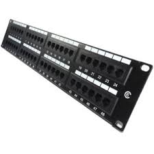 Giganet Cat 6 48 port UTP Patch panel