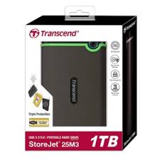 1TB Transcend External Hard Drive