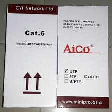 Aico CAT 6 UTP 305 Metres Roll 