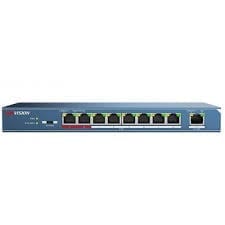 8 ports Hikvision 100Mbps Unmanaged PoE Switch DS-3E0109P-E