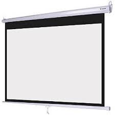 72″ x 72″ Manual Projector Screen