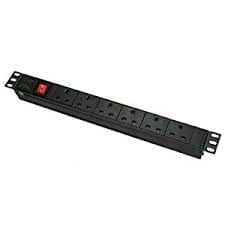 12 Way 1U Horizontal Mount PDU Server Rack