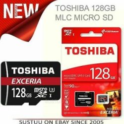 Toshiba 128GB micro SD Memory Card