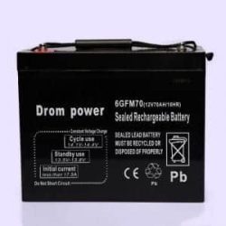 12V 70AH Sealed Lead Acid Battery