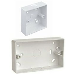 Double & Single Gang box for PVC trunking