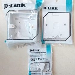 D-Link Flat Single Faceplate