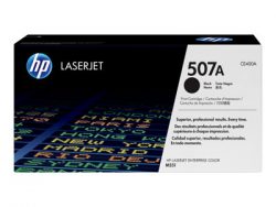 HP 507A Black Original LaserJet Toner Cartridge CE400A