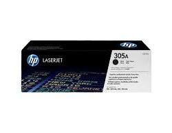 HP 305A Black Original LaserJet Toner Cartridge CE410A