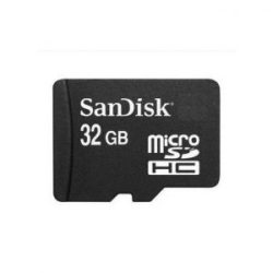 SanDisk MicroSDHC 32GB + SD Adapter