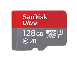 SanDisk MicroSD CLASS 10 98MBPS 128GB WO ADAPTER