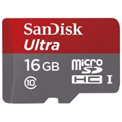 SanDisk MicroSD CLASS 10 98MBPS 016GB WO ADAPTER