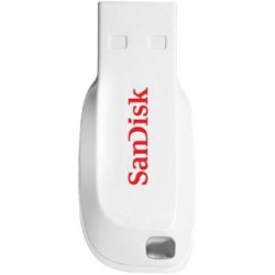 SanDisk 16GB Cruzer Blade White Flash Drive