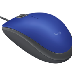 Logitech M110S USB Silent Mouse- Blue