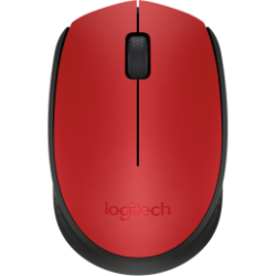 Logitech M171 Wireless Mouse- Red