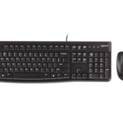 Combo - Logitech USB Keyboard & Mouse MK120