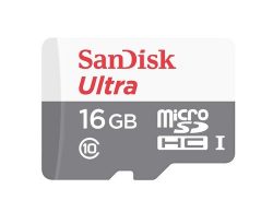 SanDisk 16GB MicroSD CLASS 10 80MBPS