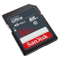 SanDisk Ultra SDHC 32GB 48MBs Class 10 UHS I