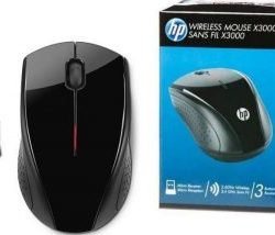 HP X3000 Wireless Mouse Black