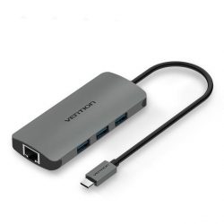 VENTION USB 30 TO USB 30 HUB 3 PORTS WITH GIGABIT ETHERNET ADAPTER