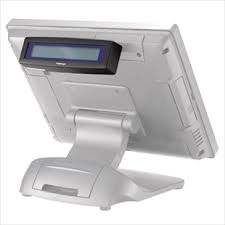 Posiflex PD 2604UE B rear mount VFD customer display