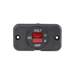 National Luna ‏‎29mm Panel Mount Volt & Ammeter (7-33V/0-25A