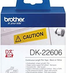 Brother DK22606 Yellow Continuous Vinyl Film