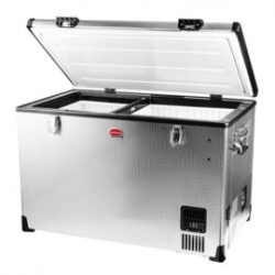 SnoMaster 95L Stainless Steel FridgeFreezer