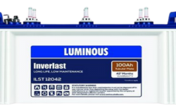 Luminous 12v100ah- NRGT Tubular Battery