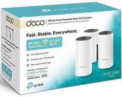 TP-LINK AC1200+AV1000 Powerline Mesh Wi-Fi System Deco P9 (3-pack)