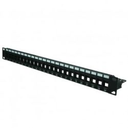 APS 19" 24 Port Unloaded CAT 6 Patch Panel