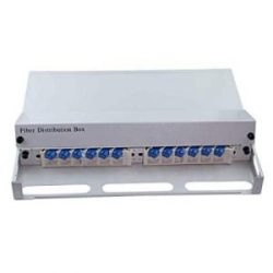 APS Optical Distribution Frame ODF 1U 24 port SCDX LC QUAD unloaded