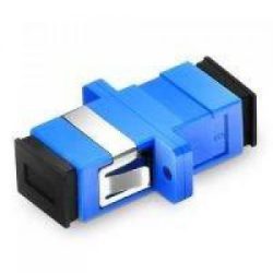 Fiber Adapter SC SingleMode Simplex Blue