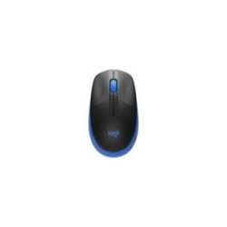 Logitech M190 Full-size wireless mouse - Blue - 2.4GHZ