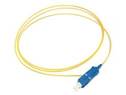 LC 1M Multimode Pigtail 09mm 625125um Fiber Optic