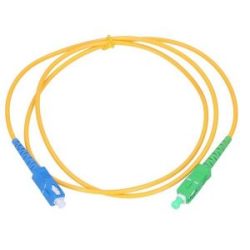 APC 15M SC-SC Simplex Single Mode Fiber patch cord