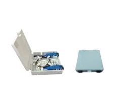 2Core FO Access Terminal Box Plastic 2pc LC/UPC Adapter