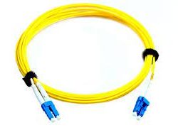 UPC 15M LC-LC Simplex Single Mode Fiber patch cord