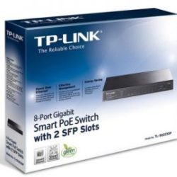 TP-Link T1500G-10MPS Jetstream 8-Port Gigabit Smart PoE+ Switch