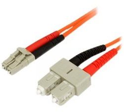 SC LC 3m MM Duplex 625125µm Speed Net Hybrid Fiber Patch Cord