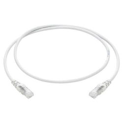 Cat6A 1m Copper Patch Cord White