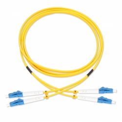 UPC 2M LC LC Simplex Single Mode Fiber patch cord