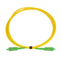 APC 1M SC SC Simplex Single Mode Fiber patch cord