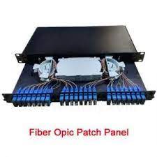 12 Port ODF Rack Mount with SC/UPC Duplex MM Adapter and Pigtail