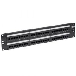 48 Port Cat 6 Ethernet RJ-45 Network Patch Panel