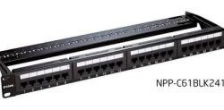 Cat6 UTP 24 Port Loaded Patch Panel