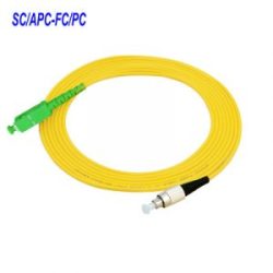 APC 10M SC SC Simplex Single Mode Fiber patch cord