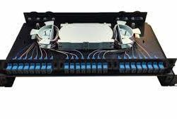 48 Port ODF Rack Mount with SC/UPC Duplex MM Adapter and Pigtail