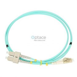 UPC 1M LC LC Duplex Single Mode Fiber patch cord