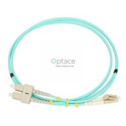 UPC 1M LC-LC Duplex Single Mode Fiber patch cord